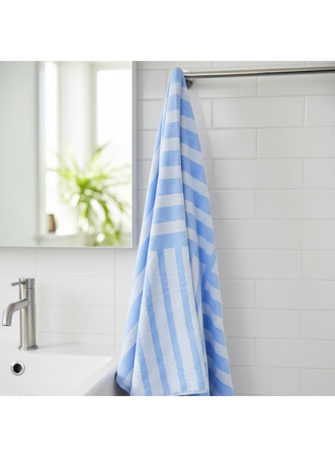 VELMORE Premium Multi Purpose Pool & Beach Towel – 100% Cotton, Ultra-Soft, Highly Absorbent, Quick Dry, Lightweight & Durable - Blue - Image 5